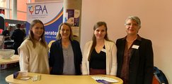 Messestand der EAA bei den Schweinfurter Berufsinformationstagen