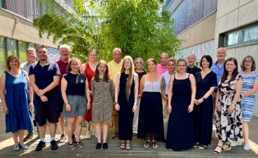 Gruppenfoto vom Netzwerktreffen der EAA Schweinfurt